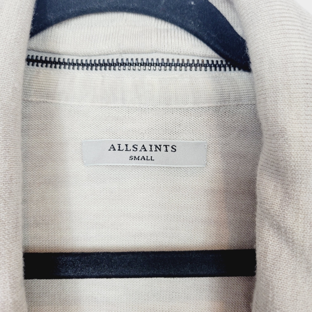 All Saints Dahlia zip collar cardigan sweater - Picture 8 of 8